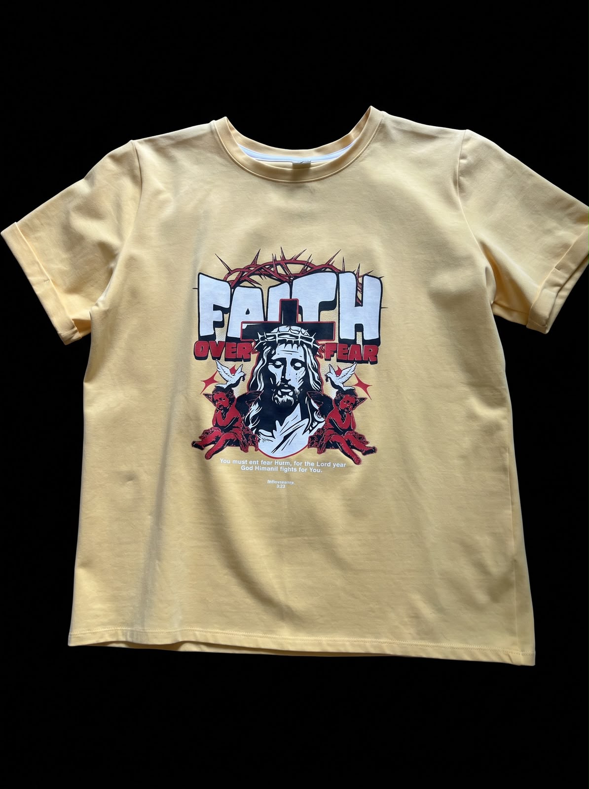 CAMISETA FAITH OVER FEAR